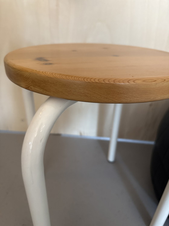 Sgabello vintage IKEA “Jerry” di Karin Mobring – Sgabelli, Metal, Wood (photo 6 of 6)