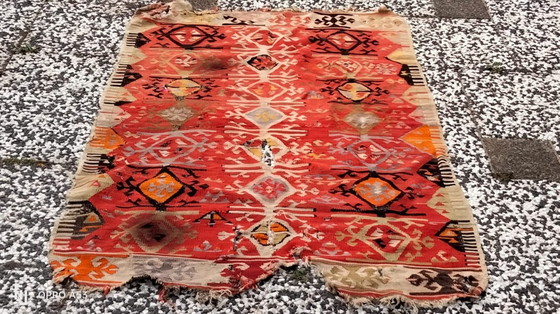 Image 1 of Kilim turco tessuto a mano 145x96 cm