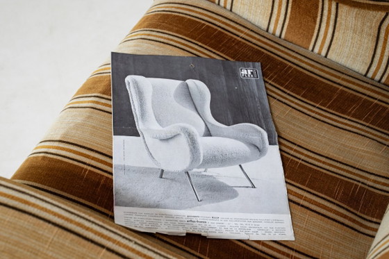 Senior chair by Marco Zanuso for Arflex, 1950s – Dining chairs, Metal (photo 10 of 11)