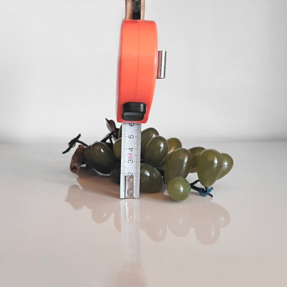 Image 1 of GRAPPOLO D'UVA DECORATIVO - ONICE / GIADA