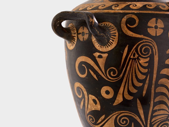 Terrakotta-Hydria, bemalt von Primato, Süditalien, ca. 330 v. Chr., Vasen, Keramik, Schwarz, Classicisme (Foto 12 von 13)