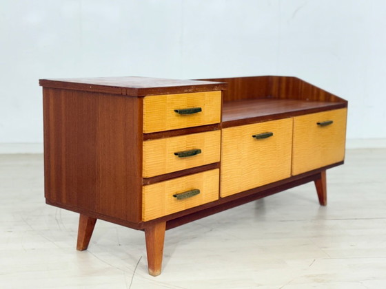 Image 1 of Zeer mooie vintage ladekast / dressoir / kaptafel / halkast / slaapkamerkast