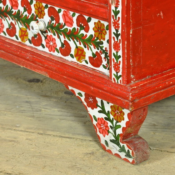 Image 1 of Baúl nupcial de arte popular, circa 1950