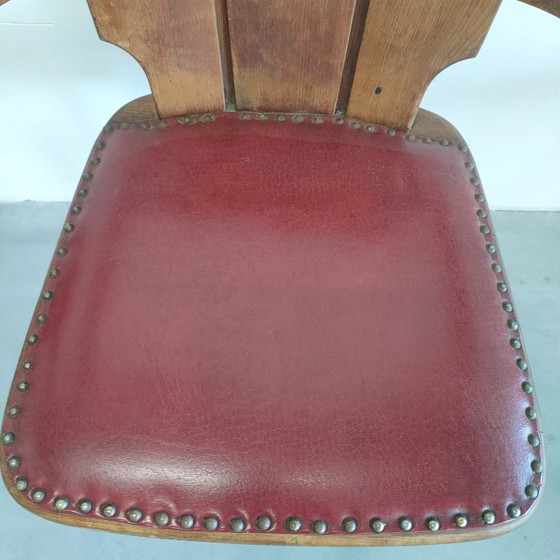 Image 1 of Küchenstühle mit Armlehnen im Stil des Brutalismus der 50er/60er Jahre (3. gratis)