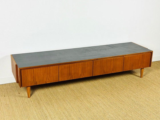 Image 1 of Scandinavian and Teak Low Sideboard, 1960