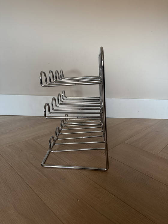 Image 1 of Wine rack chrome