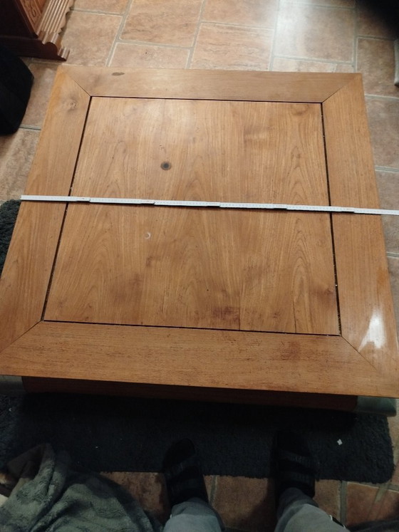 Image 1 of Jan de Bouvrie Design Opiumtisch Teak solid Aluminium“.