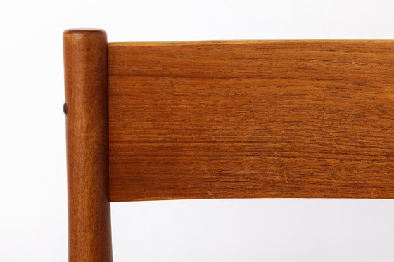 Image 1 of 1 of 10 Poul M. Volther Teak Dining Chair for Frem Røjle, Danish Mid-Century Modern Chair, 1960s Vintage