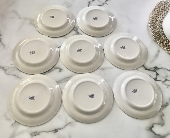 Image 1 of Set of 8 Oxford dessert plates