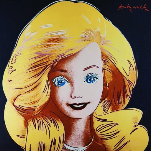 Litografia in edizione limitata "Barbie" di Andy Warhol, realizzata da CMOA.