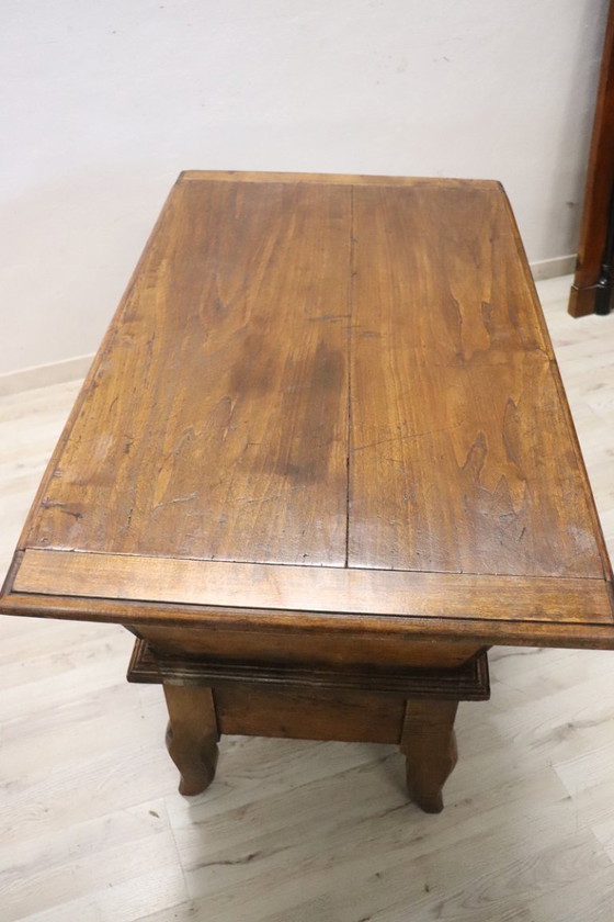 Image 1 of Armario antiguo en madera de álamo, Italia Siglo XIX RESTAURADO