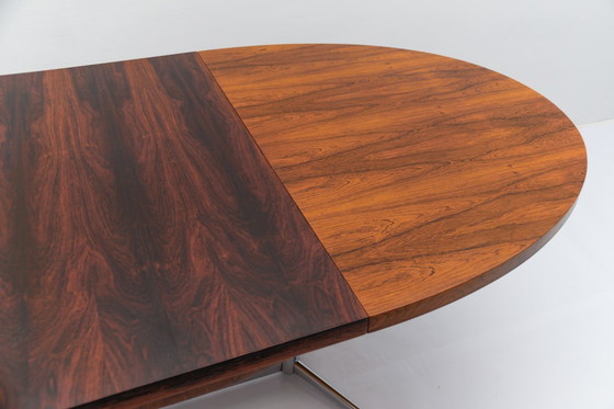 Image 1 of Scandinavian Rosewood Folding Dining Table, 1960s