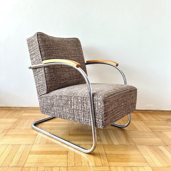 Image 1 of Functionalistische fauteuil Mücke-Melder, Famos