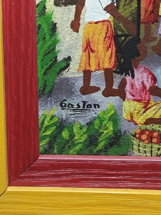 Image 1 of Trilogía de pinturas haitianas