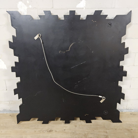 Image 1 of Großer, einzigartiger Hollywood Regency Eichholtz Sonnenstrahl-Spiegel (120x120cm) Art Deco Stil MOONRIVER MIRROR