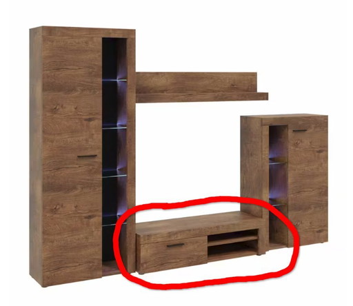 Meuble TV – tv meubelen, Metal, Wood (photo 2 of 6)