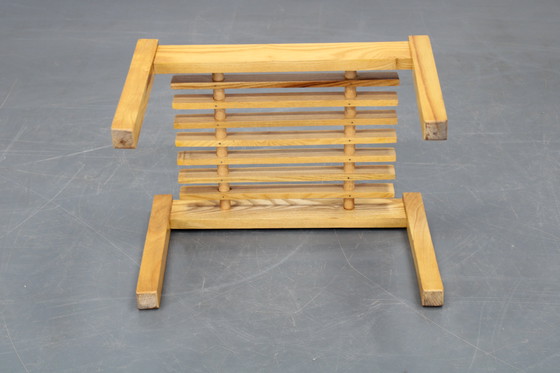 Image 1 of 1960s Wooden Bench for Flower Pot, Czechoslovakia