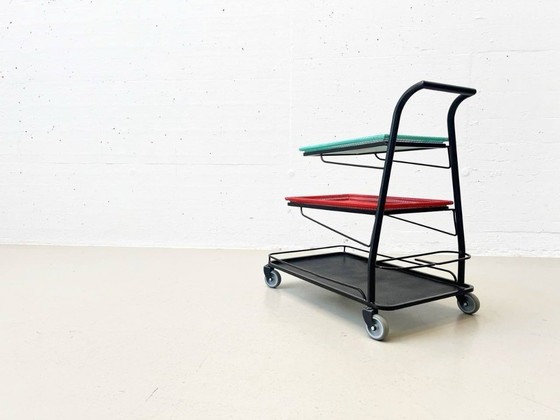 Image 1 of Carrito de servicio Demon de Mathieu Matégot, Francia, década de 1952