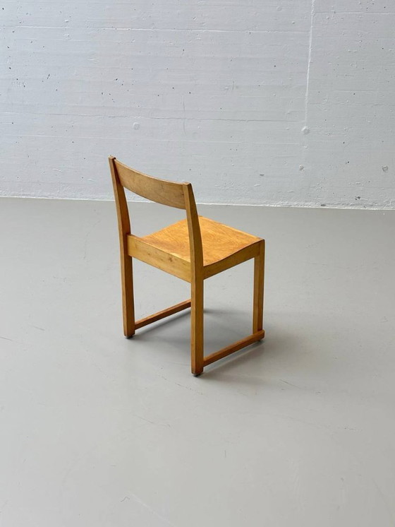 Image 1 of Set di 4 sedie da orchestra di Sven Markelius, anni '40