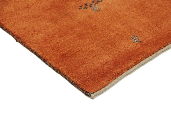 Image 1 of Tapis Gabbeh persan moderne original en laine, 223 x 172 cm, excellent état.
