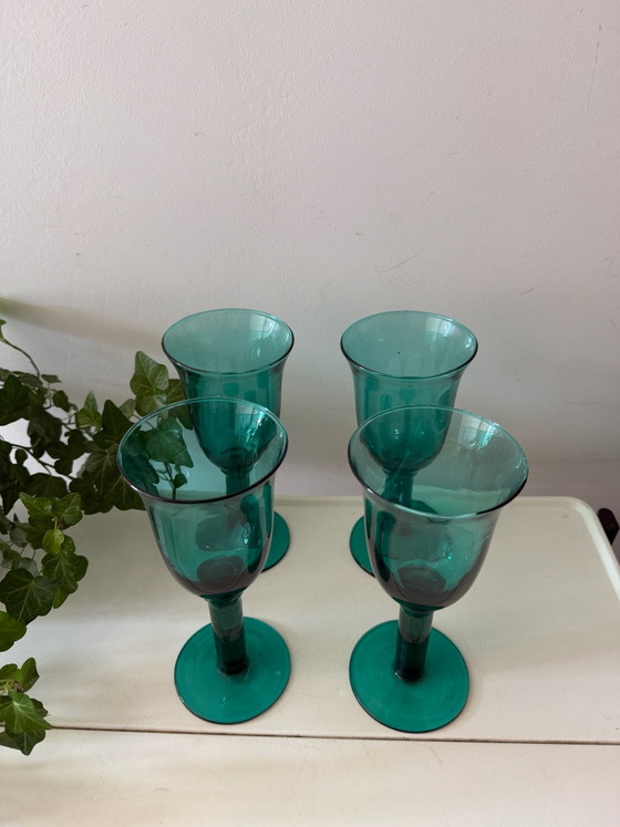 Copas de vino Mid Century – Vasos y jarras, Vidrio (photo 5 of 5)