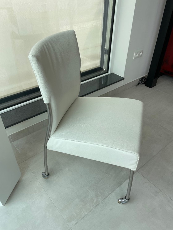 6 Joli Design Stoelen - Design Stoelen Op Wieltjes – Eetkamerstoelen, Leather, Metal (photo 4 of 5)