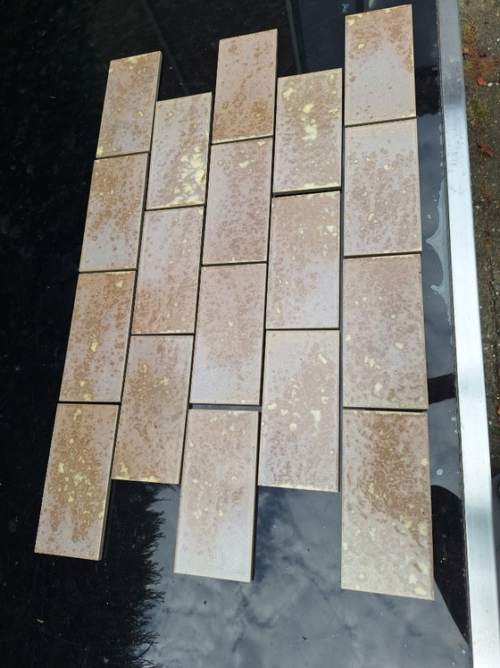 Vintage floor/wall tiles fat lava 20x10 – La Céramique Nationale S.A. Welkenraedt, Decoration, Ceramic (photo 8 of 10)