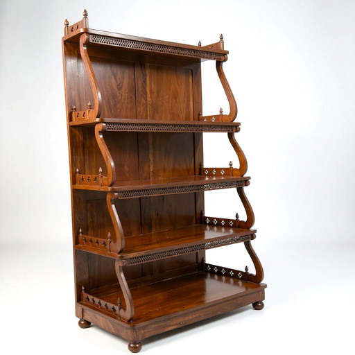 estantería escalonada