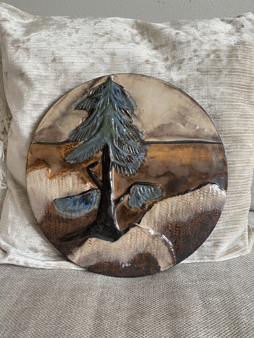 Letrero mural de cerámica Ruscha