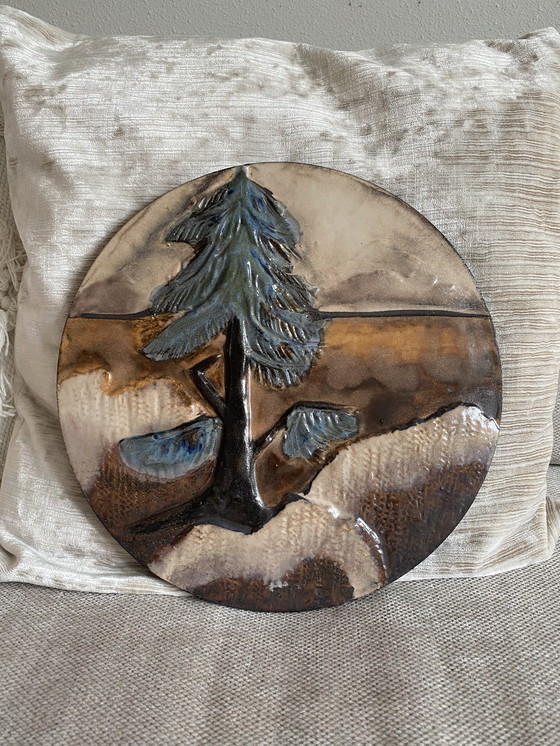 Image 1 of Letrero mural de cerámica Ruscha