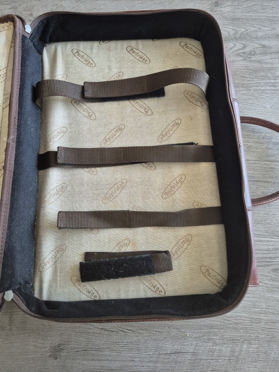 Image 1 of Sac pour ordinateur portable en cuir de perdrix