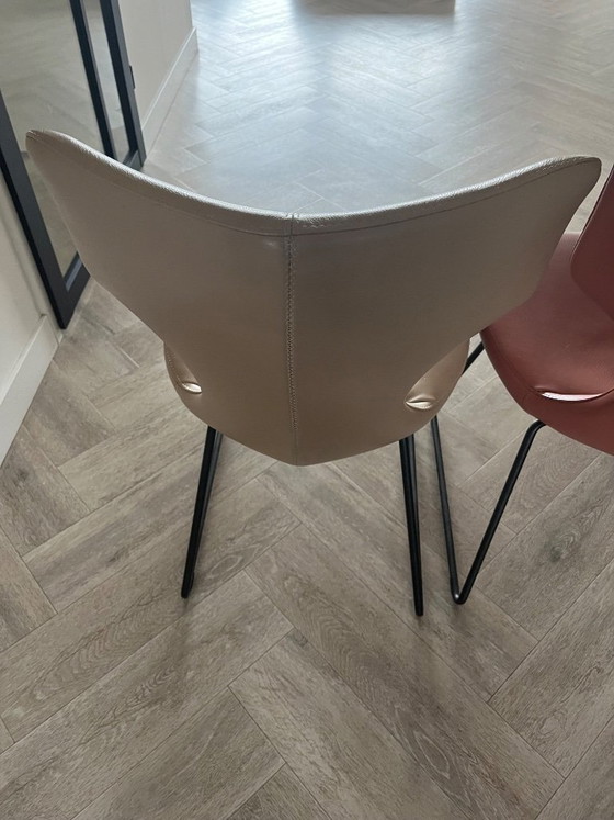 Image 1 of 3 Leolux Callas leather chairs