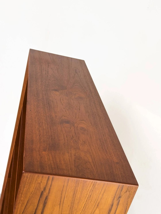 Vintage Danish Teak Bookcase by Chr. Linneberg, 1960s – Wood, Mid Century Modern (photo 21 of 21)