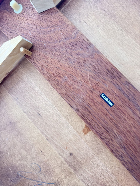 Image 1 of Lübke verlengbare eettafel vierkant - 1960