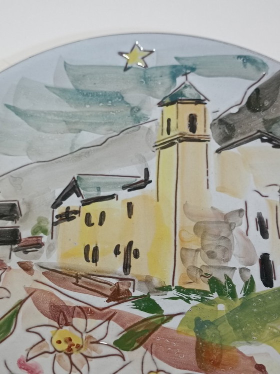 Image 1 of Assiette décorative par Camos Vallauris