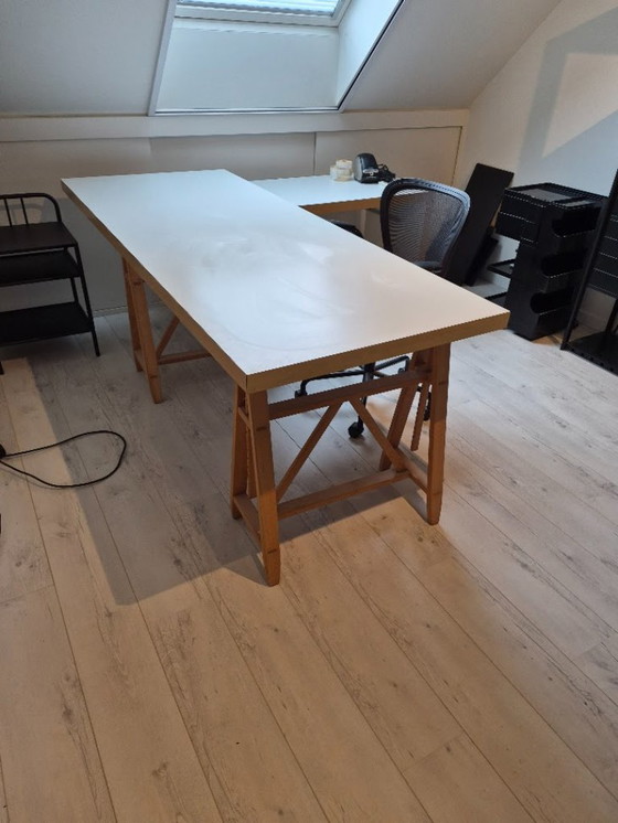 Image 1 of Bureau avec buffet et chaise Magis Teatro TV560 de Marc Berthier