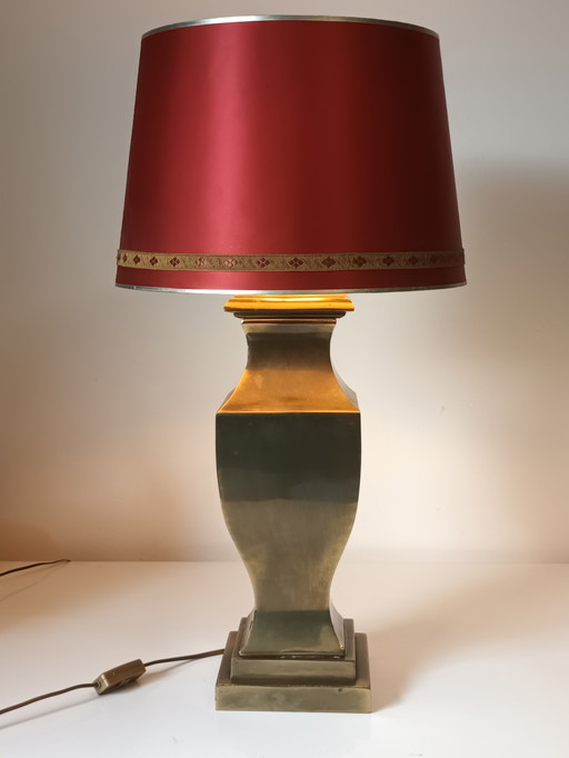 Lampe à poser avec base en cuivre