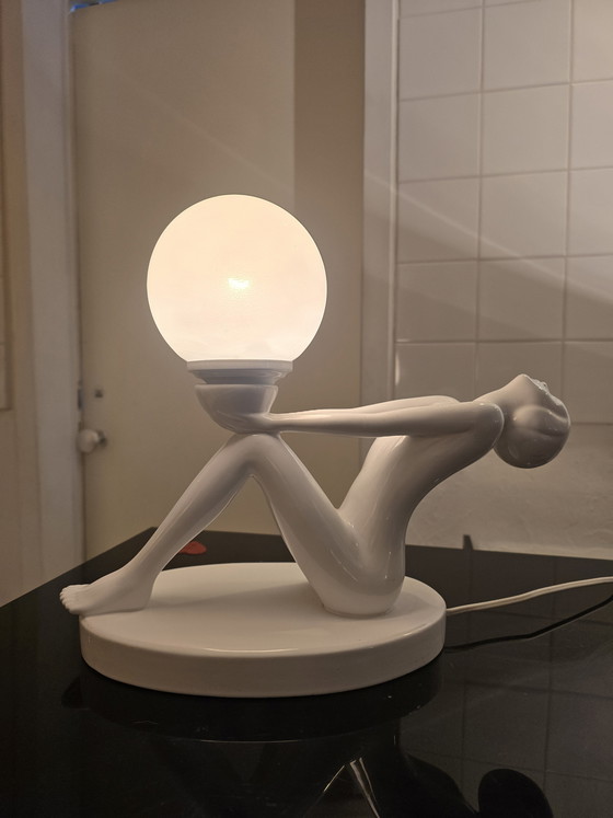 Image 1 of Lampe de table style Art déco des années 1980