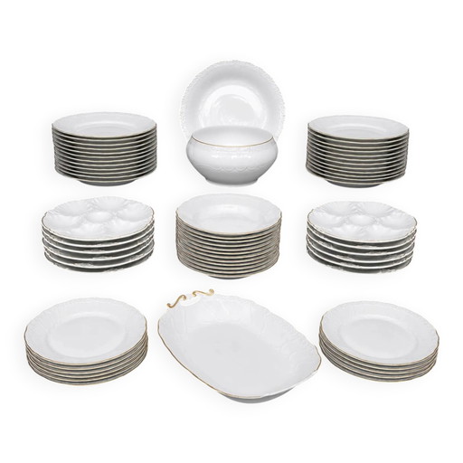 Servizio da tavola in porcellana di Baudour. – servies, Porcelain