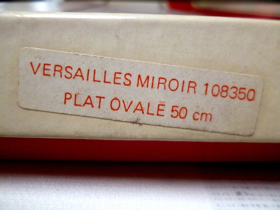 Große Ovale 18/10 Edelstahlplatte 50 cm Letang Remy Versailles Spiegel Neu – Tafelgeschirr, Metal, rvs (photo 5 of 5)