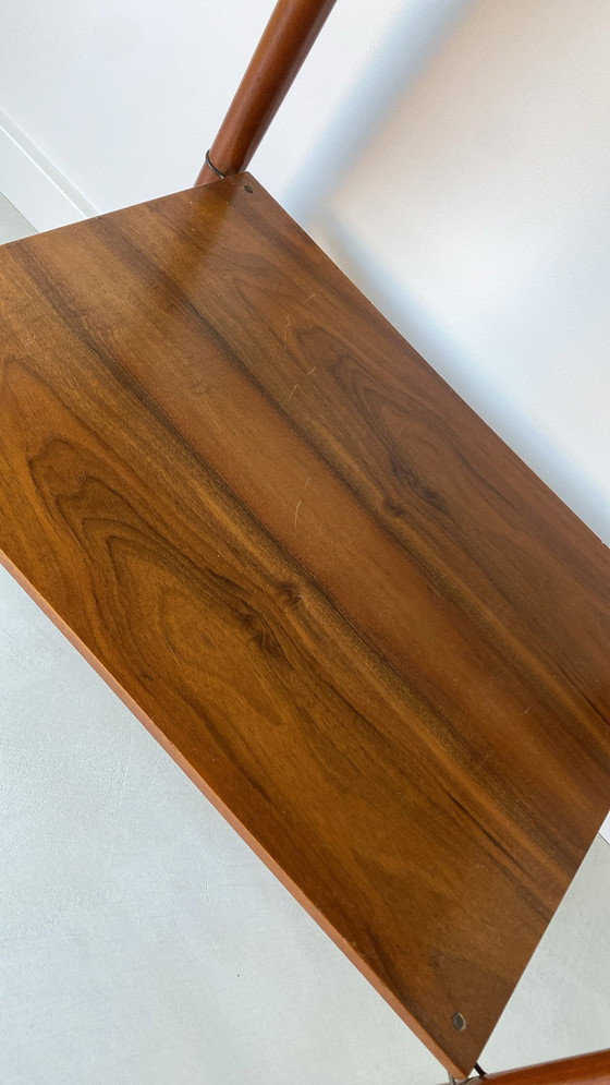 Image 1 of Vintage wooden trolley with formica top