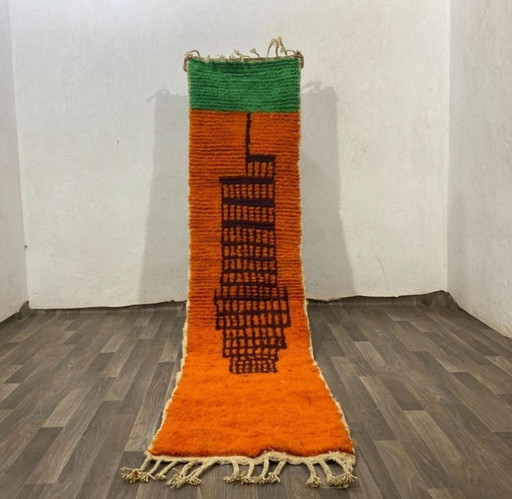 Tapis berbère en authentieke laine 350cmx100cm