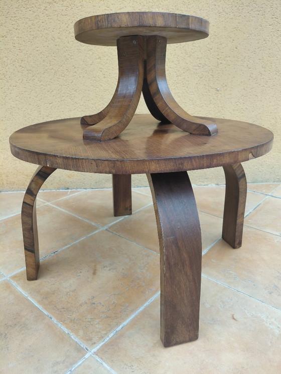 Guéridon Art Déco – Tables d'appoint, Wood (photo 10 of 12)
