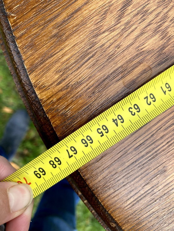 Image 1 of Mesa baja / Mesa auxiliar antigua de madera Luis XV