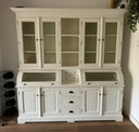 Witte grutterskast/ apothekers kast