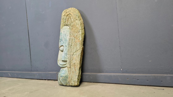 Vintage natural stone sculpture by Peter Munetsi, 1970s (photo 7 of 11)