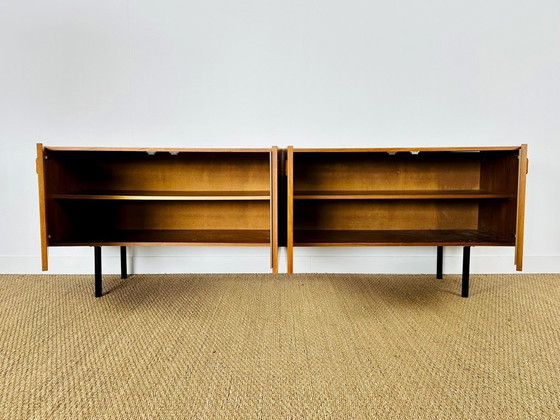 Image 1 of Minimalist Scandinavian teak sideboard, 1960