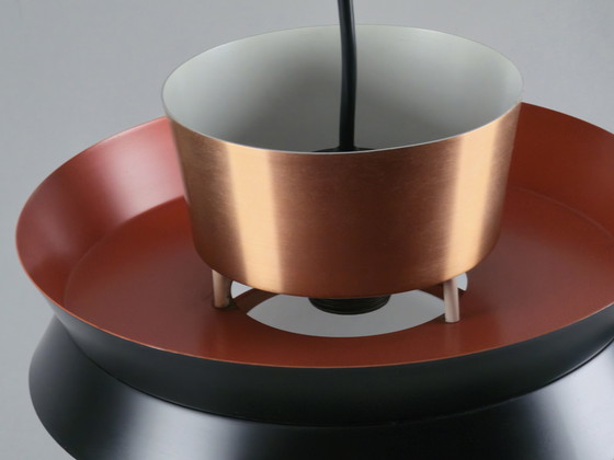Image 1 of 1970s Vintage GRANHAGA Trava Pendant Lamp By Carl Thore – Swedish Mid-Century Modern Pendant Light.