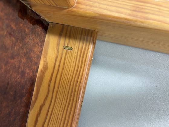 Image 1 of Vintage Coffeetable Pinewood with white melamine top. Design Yngve Ekström for Swedese.