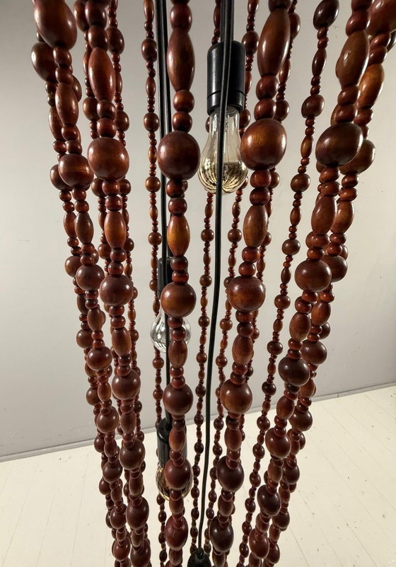 Image 1 of Große Hängeleuchte/Kaskadenleuchte von Temde, Modell: 887, Schweiz, 1960er Jahre